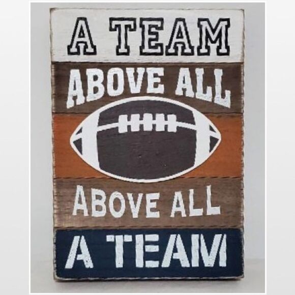 New Home Football Décor - Picture 1 of 7